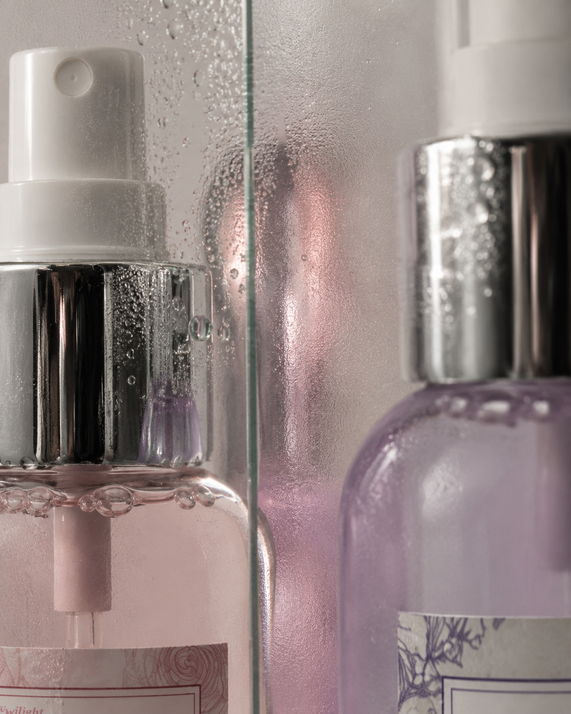 BLOOM mist detail for a note on intimate care during menstruation