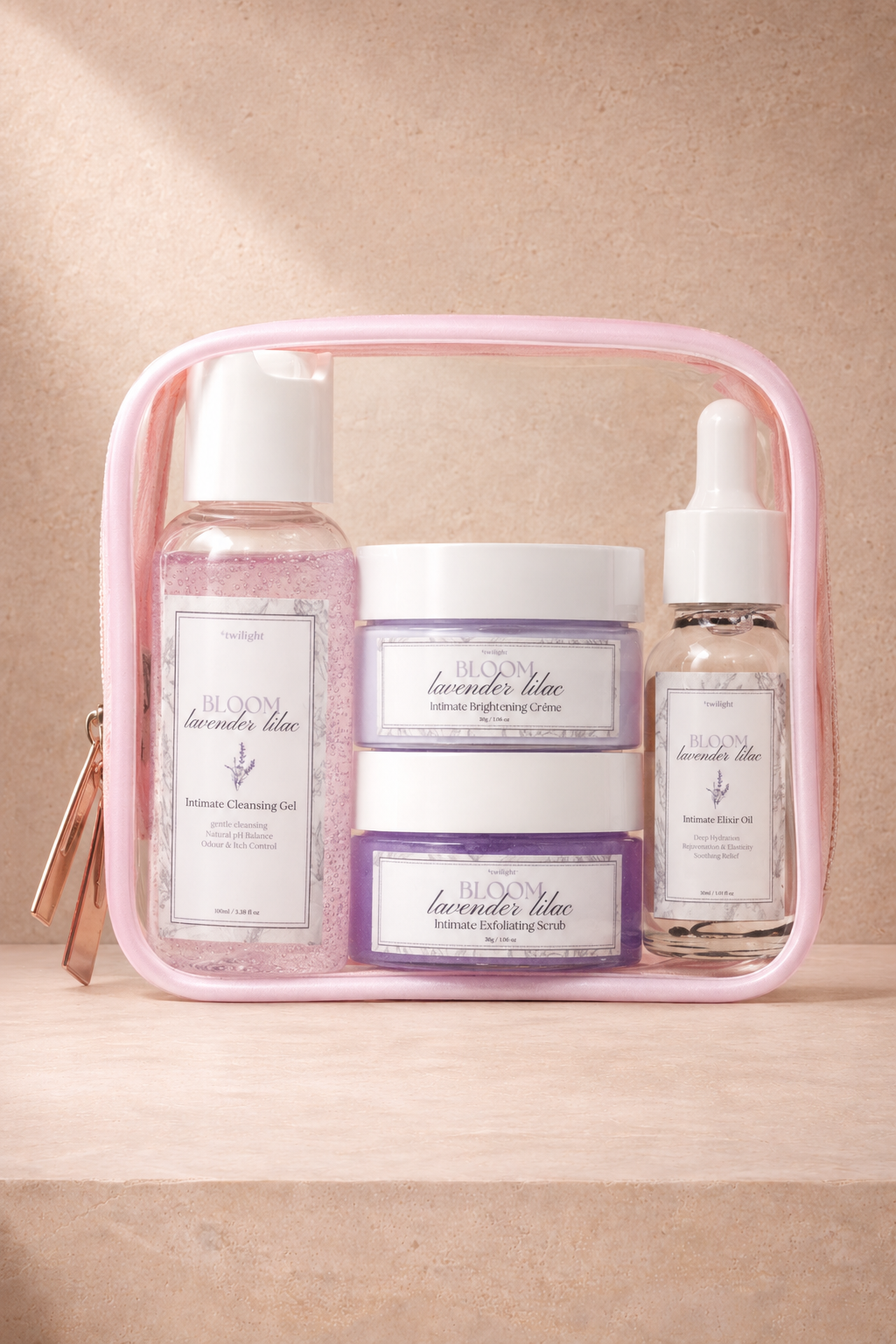 Lavender Lilac Travel Kit